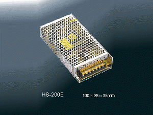  Enclosed Switching Power SupplyHS-200E